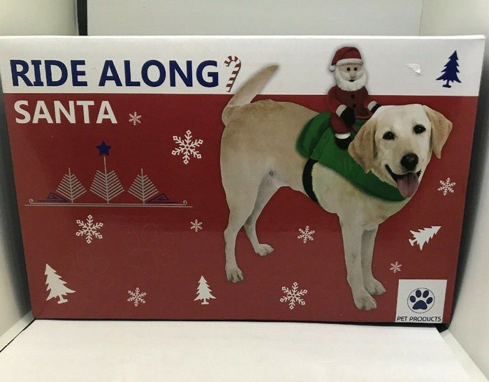 BBBMex Ride Along Santa Costume For Medium Size Dogs by Vanessa Jane