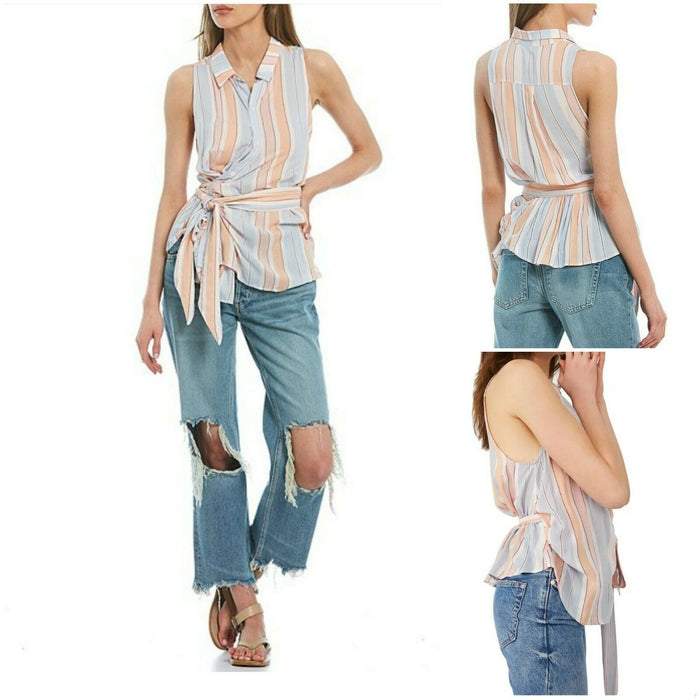 Free People Mackenzie Wrap Top by Vanessa Jane