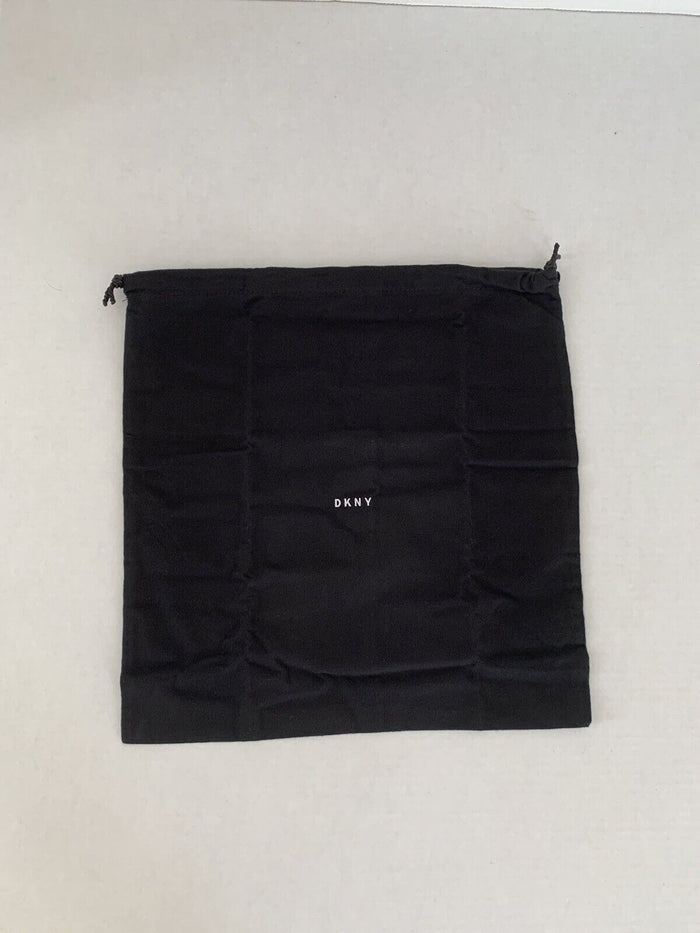 DKNY Dust Bag - Use for Purses, Shoes - Black, Drawstring 13x13 by Vanessa Jane