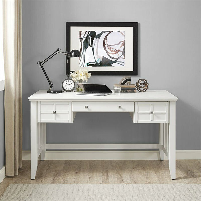 Crosley Adler Elegant Computer Desk in White Finish (CF6508-WH) by Vanessa Jane