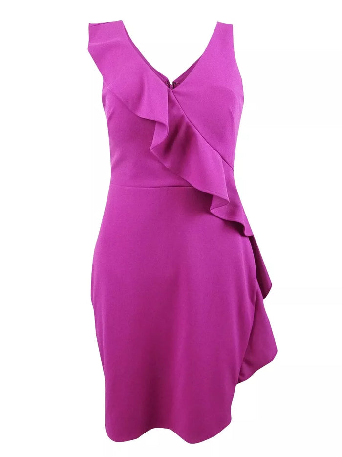 Nightway Womens Party Crepe Cocktail Dress, Size 6 by Vanessa Jane