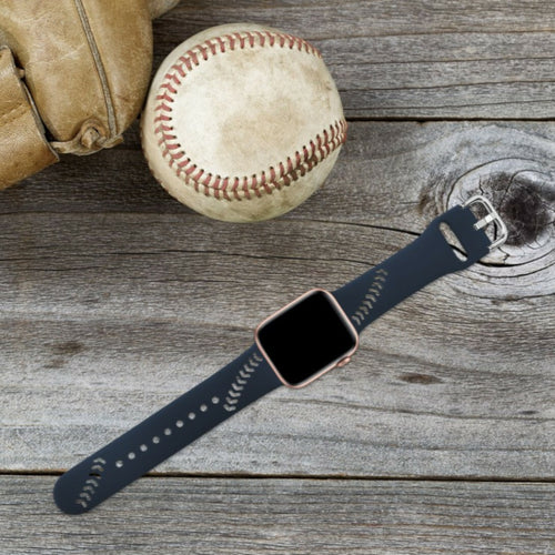 Soft Silicone Sport Band for Apple Watch Series 11 10 9 8 7 6 5 SE Multicolor by Merch Section