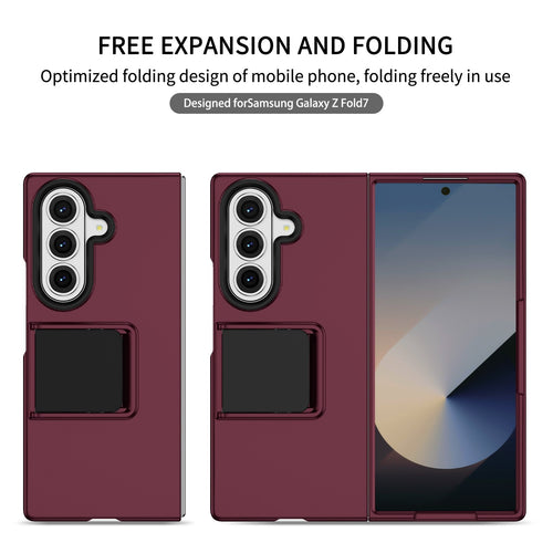 Rugged Shockproof Case with Stand for Samsung Galaxy Z Fold 8/8 Ultra/7/6/5/4/3 by Merch Section