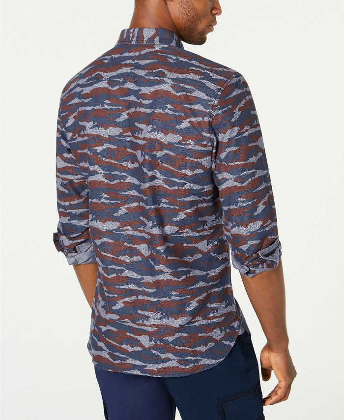 American Rag Mens Camo Grindle Shirt by Vanessa Jane