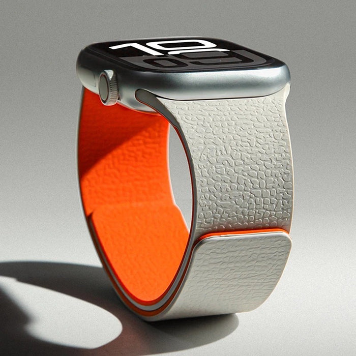 Silicone Magnetic Strap Band for Apple Watch Ultra 3 2 49mm Series 11 10 9 8 7 45mm 46mm by Merch Section