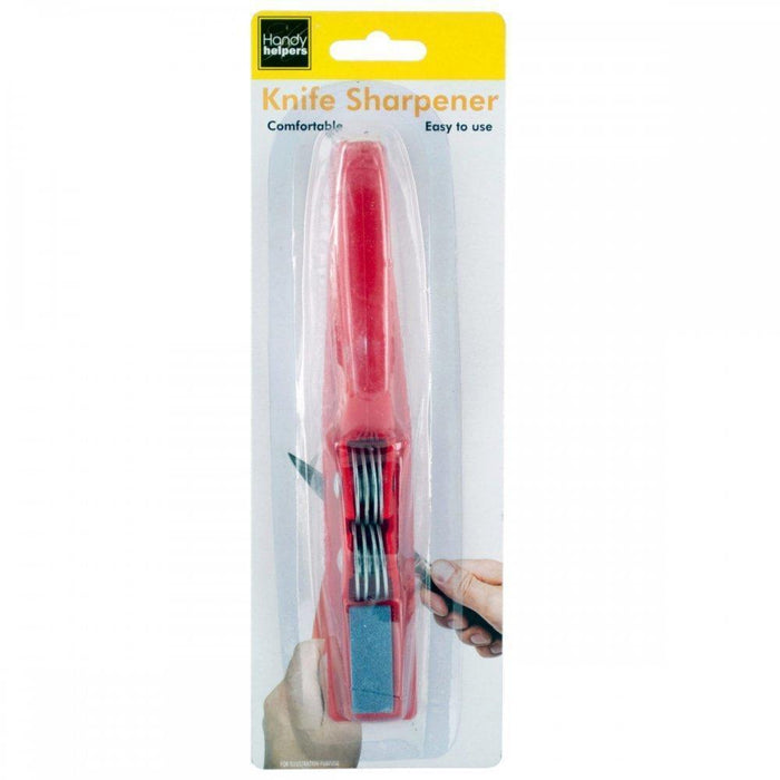 Handy Helpers Knife Sharpener With Hand Grip GR126 by Vanessa Jane