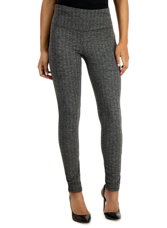 Inc International Concepts Herringbone High Rise Leggings Sz XXX-Large Gray by Vanessa Jane