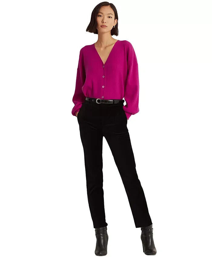 Lauren Ralph Lauren Blouson-Sleeve Cardigan by Vanessa Jane