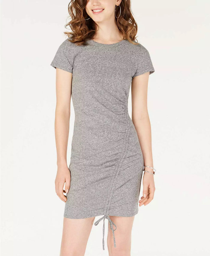 Material Girl Juniors Ruched T-Shirt Dress, Size Small by Vanessa Jane