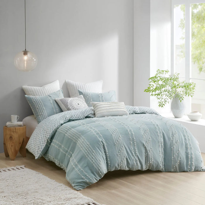 INK+IVY Kara Jacquard 3-Pc. Comforter Set, King/California King by Vanessa Jane