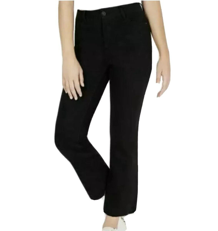 Dollhouse Juniors Black High Waist Kickboot Jeans -Size 5 by Vanessa Jane