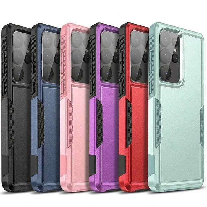 Shockproof Case with Tempered Glass for Samsung Galaxy S26 Ultra Multicolor by Merch Section