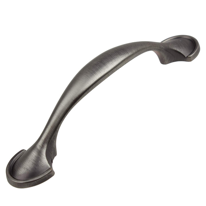 GlideRite Hardware Type Hooks CC Arch Cabinet Pull, 3in Satin Pewter Lot of 19 by Vanessa Jane