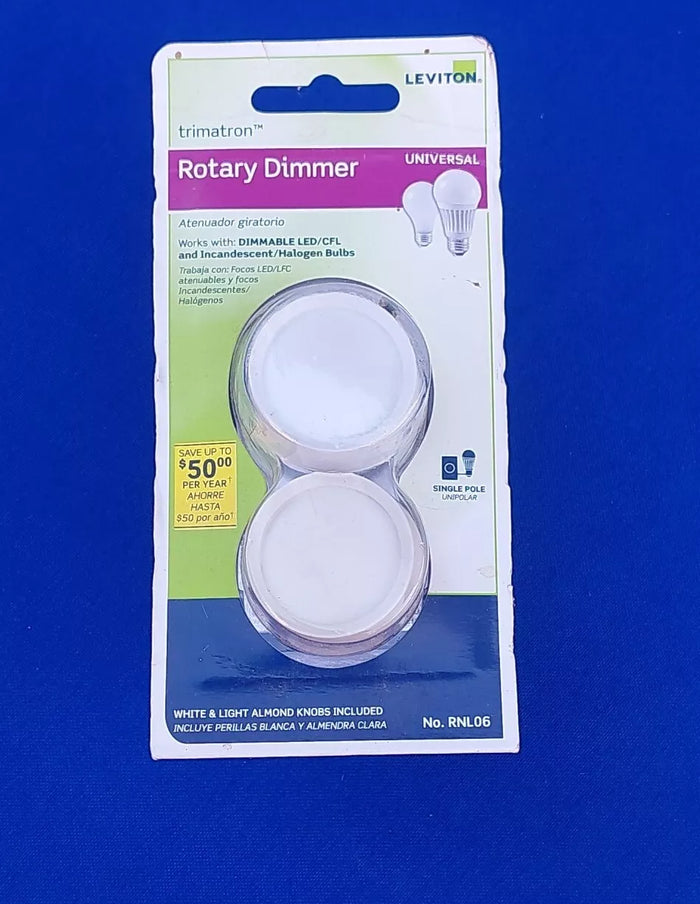Leviton RNL06-10Z Trimatron Universal Rotary Dimmer by Vanessa Jane