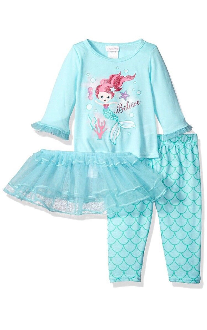 Youngland Baby Girls 3 Pc Tutu Set, Size 12 Months by Vanessa Jane