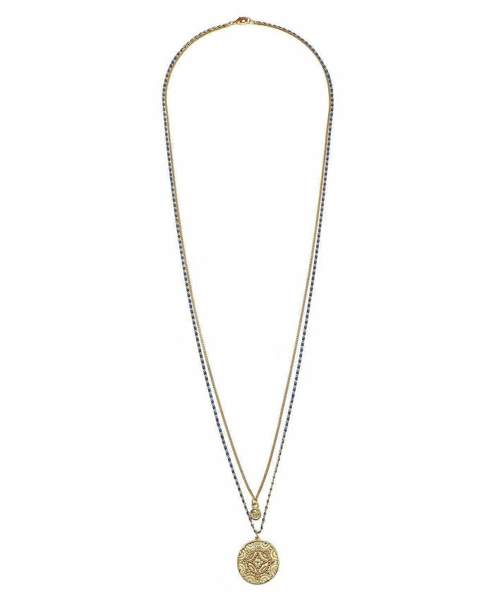 Capwell & Co Two Row Necklace by Vanessa Jane