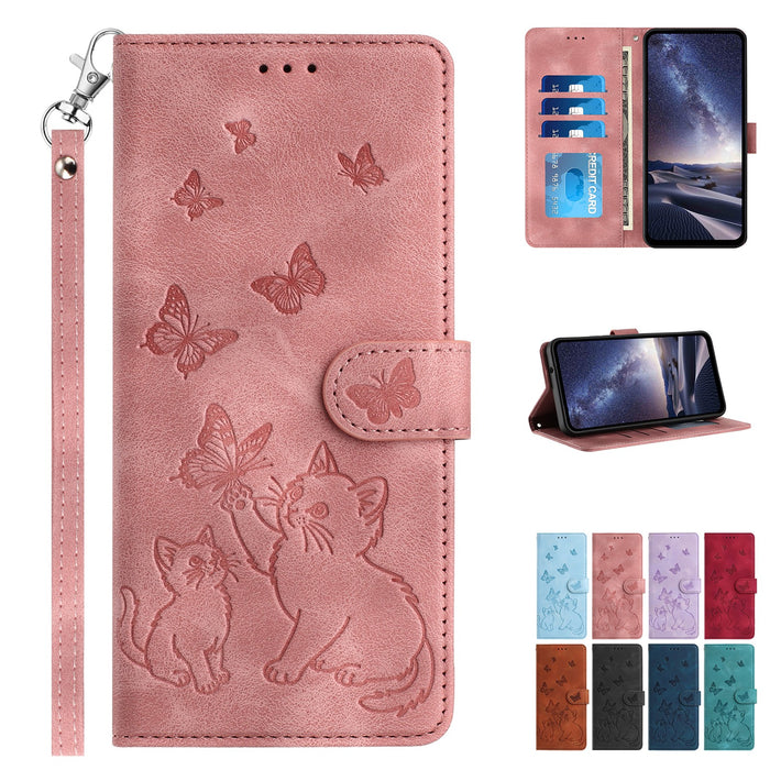 Pattern Cute Leather Stand Wallet Case for iPhone 17 Pro Max Air 16 15 14 13 12 11 by Merch Section