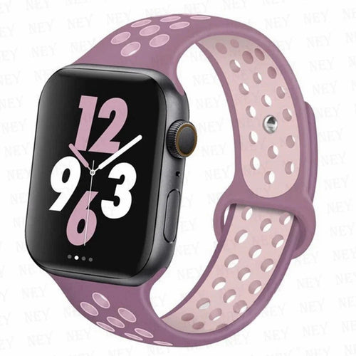 Soft Silicone Sport Strap Band for Apple Watch Series 10 9 8 7 6 5 4 3 2 1 SE by Merch Section