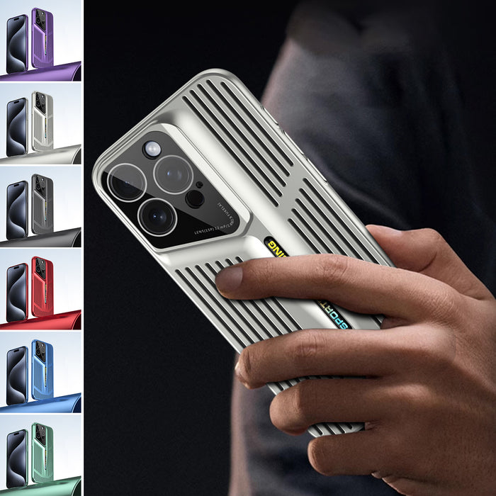 Heat Dissipation Shockproof Rugged Phone Case for iPhone 16 Pro Max 15 14 13 12 by Merch Section