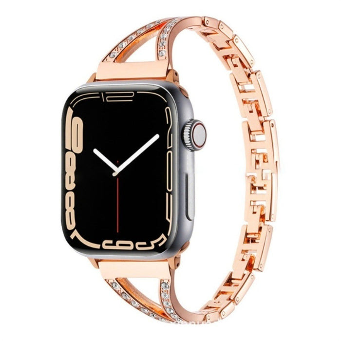 Bling Strap for Apple Watch Series 11 10 9 8 7 6 5 4 3 41mm 40mm 45mm 44mm by Merch Section