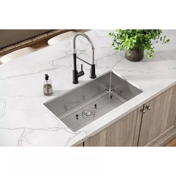 Elkay Crosstown Undermount Single Basin Stainless Steel Kitchen Sink by Vanessa Jane