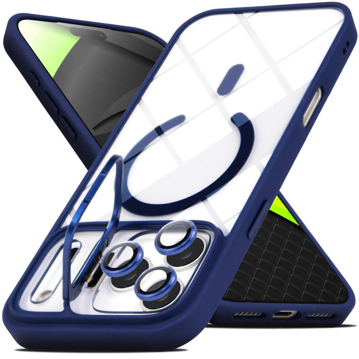 Shockproof Mag Safe Case With Camera Lens Protector for iPhone 17 Air 16 Pro Max 15 14 13 12 11 by Merch Section