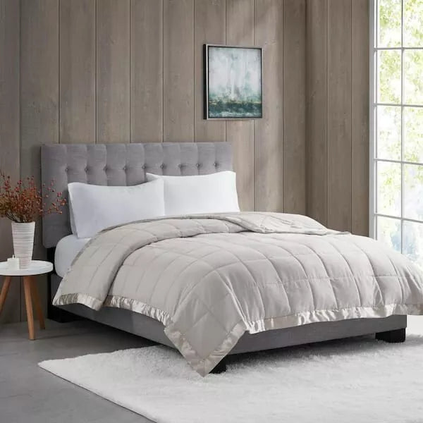 Madison Park Windom Down Alternative Blanket, Microfiber with 3M Scotchgard King by Vanessa Jane