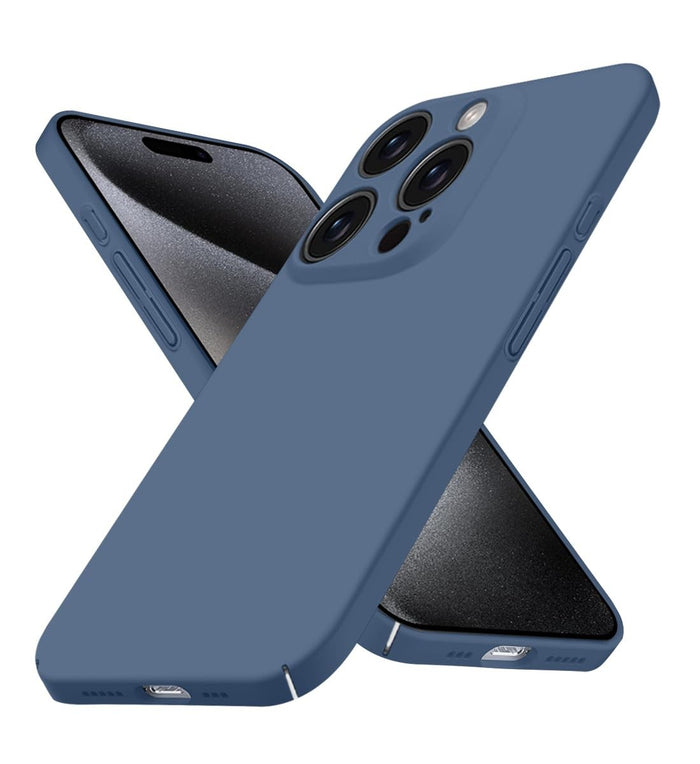 Ultra Slim Solid Color Hard PC Shockproof Case for iPhone 17 Pro Max Air 16 15 by Merch Section