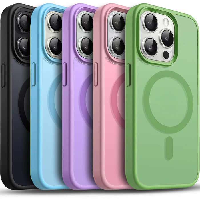 Shockproof Case for iPhone 17 Pro Max 17 16 15 14 13 11 Clear Black by Merch Section