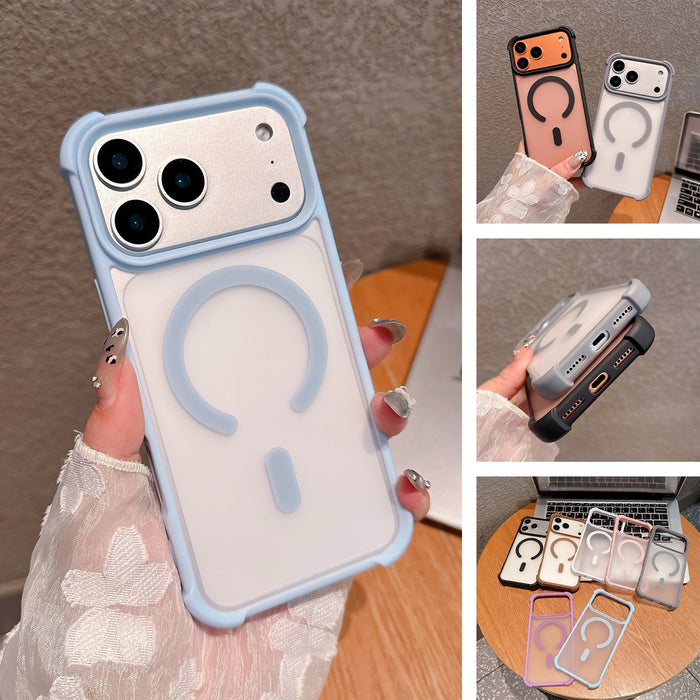 Matte Shockproof Slim Magnetic Case for iPhone 17 Pro Max Air 16 15 14 13 12 11 by Merch Section