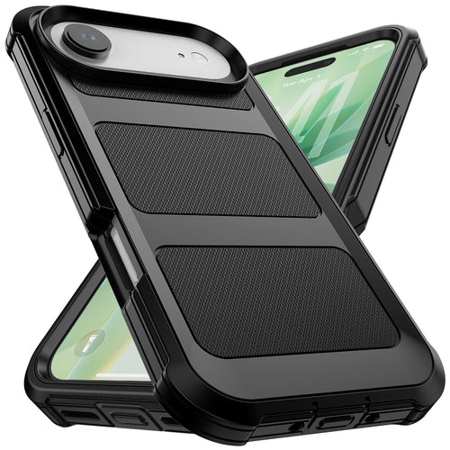 Shockproof Texture Pattern Heavy Duty Case for iPhone 17 Air 17e 17 Pro Max by Merch Section