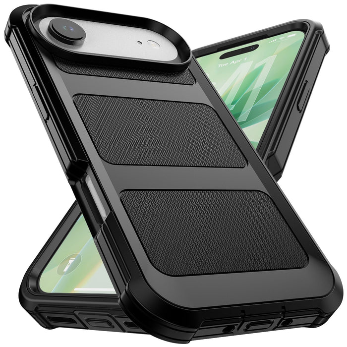 Shockproof Texture Pattern Heavy Duty Case for iPhone 17 Air 17e 17 Pro Max by Merch Section