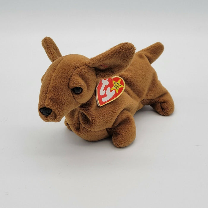 RARE Ty Beanie Baby Weenie the Dachshund w/Errors Waterlooville 4013 1995 PVC by Vanessa Jane