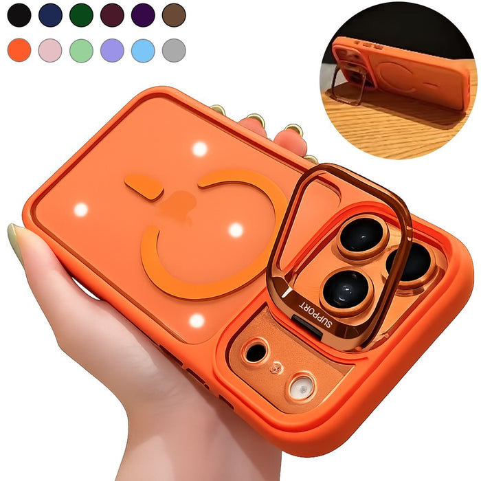 Shockproof Mag Case With Metal Lens Protector For iPhone 17 Pro Max by Merch Section
