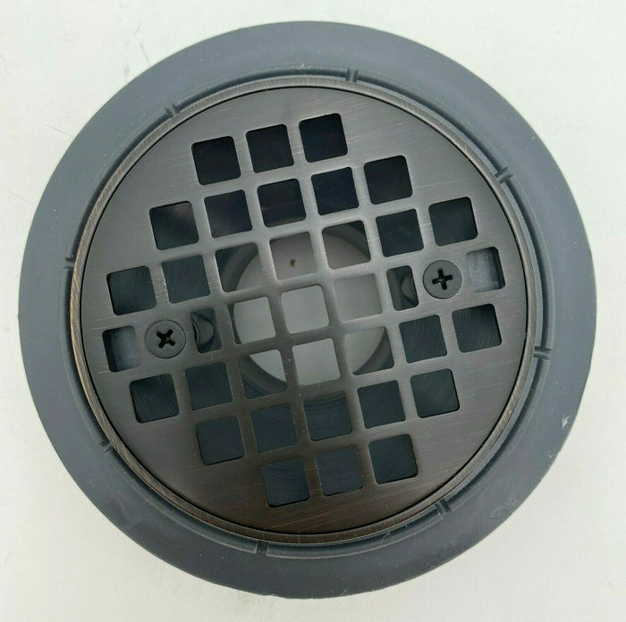 Miseno MCRD-4-ORB Round Grid Shower Drain by Vanessa Jane