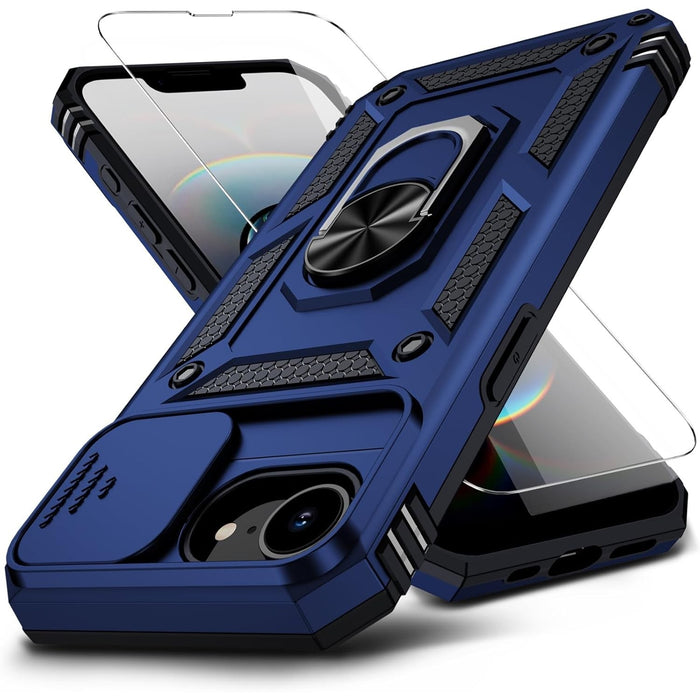 Shockproof Case with Tempered Glass for Apple iPhone 17e Multicolor by Merch Section
