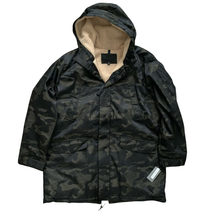 Michael Kors Mens Otto Stadium Parka with Sherpa Lining, Size Medium by Vanessa Jane