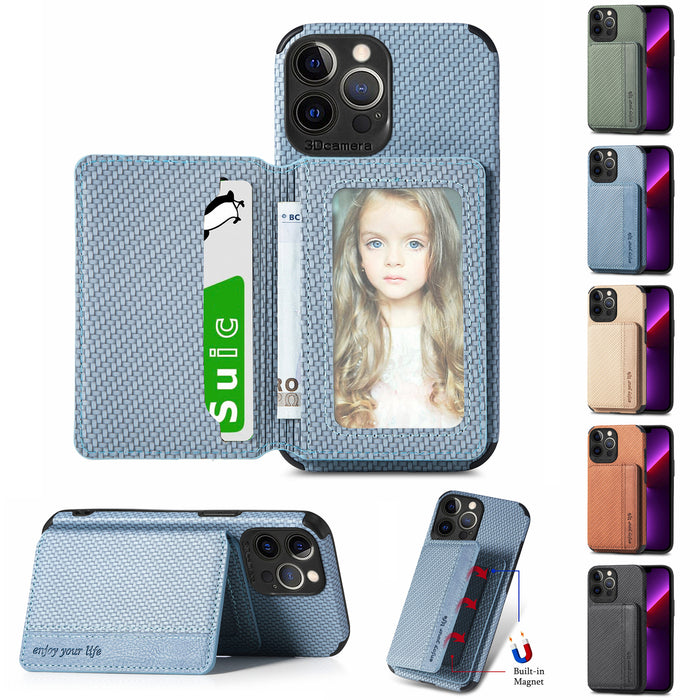 RFID Blocking Card Pocket Wallet Stand Case for iPhone 17 16 15 14 13 12 X by Merch Section