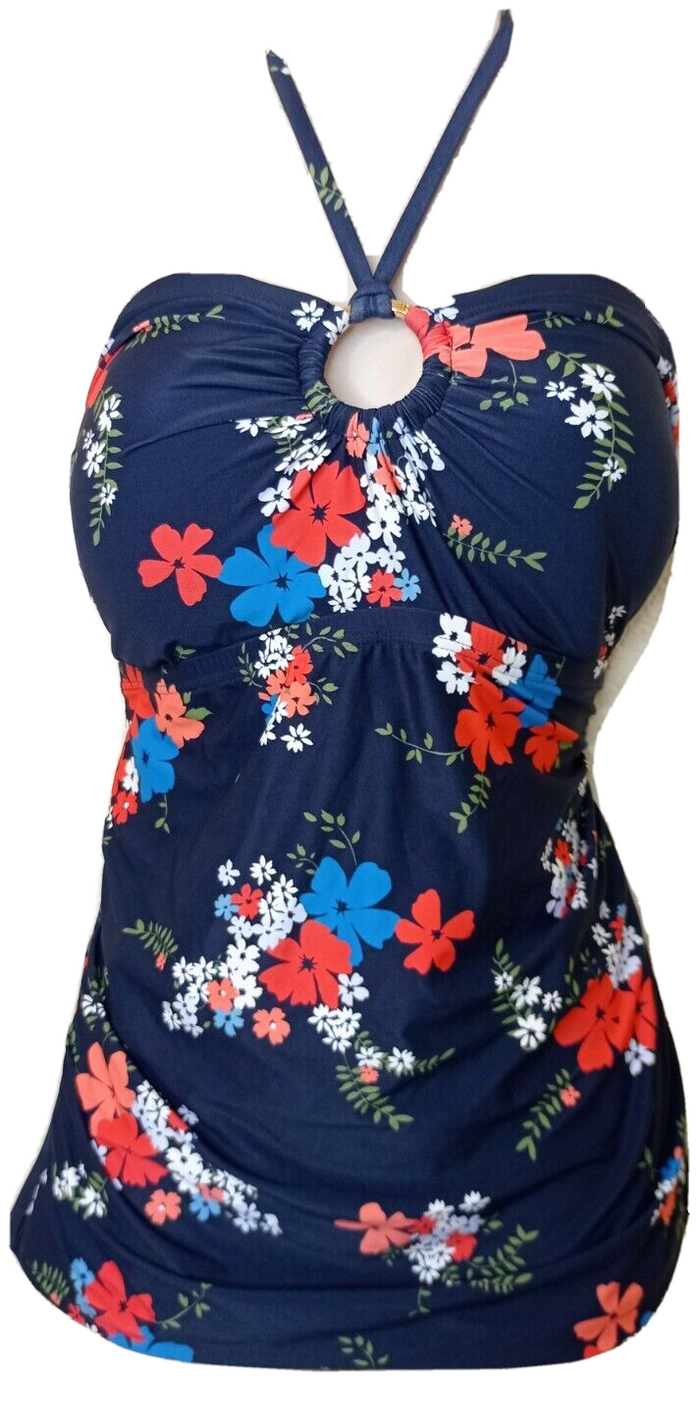 Michael Kors Womens Halter Tankini Top by Vanessa Jane