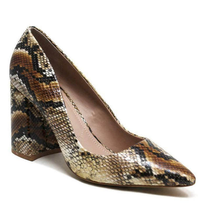 Charles by Charles David Vasto Pumps Womens Shoes, 9.5/Snake by Vanessa Jane