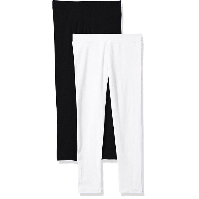 Clementine Apparel Toddler Girl Athletic Soft Stretch Leggings 2 Pack, SZ 4 by Vanessa Jane