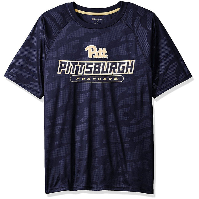 Champion NCAA Pittsburgh Panthers Mens Impact Embossed T-Shirt, Large by Vanessa Jane