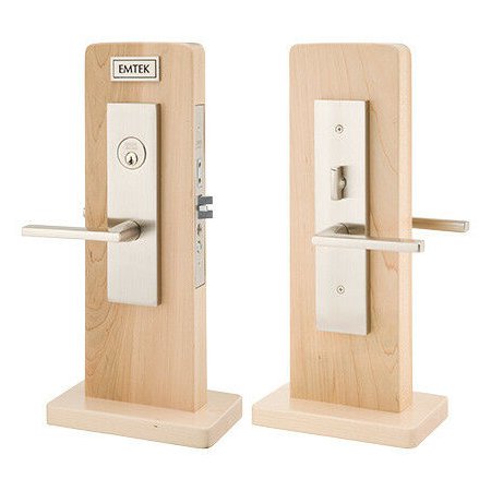 Emtek Singlepoint Entry Set with Mormont Mortise and Poseidon Lever by Vanessa Jane