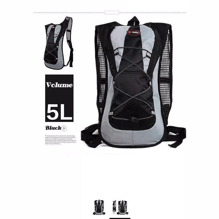 EasiTool 5 L Riding Water Bag Backpack for Unisex Mountaineering Travel Daypack by Vanessa Jane