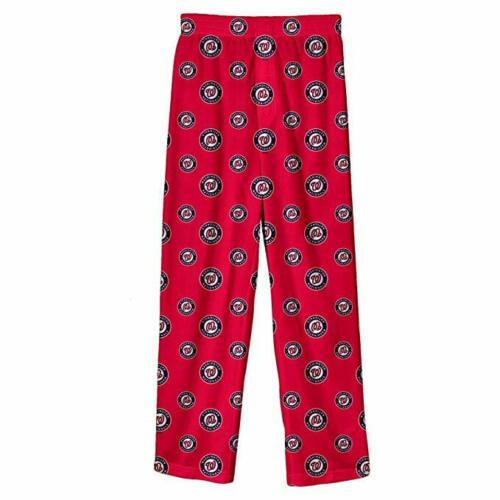 MLB Infant/Toddler Boys' Washington Nationals Printed Pant, Red, 3T by Vanessa Jane