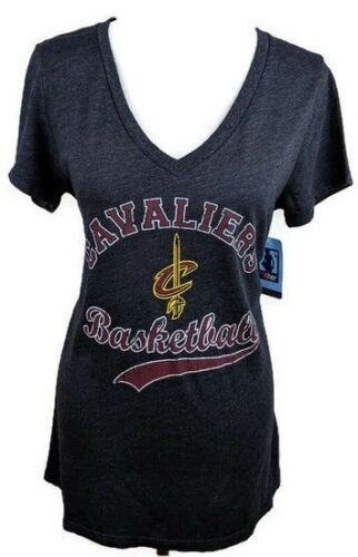 NBA Cleveland Cavaliers -23 James Womens V-Neck Tee Shirt, Size Medium by Vanessa Jane