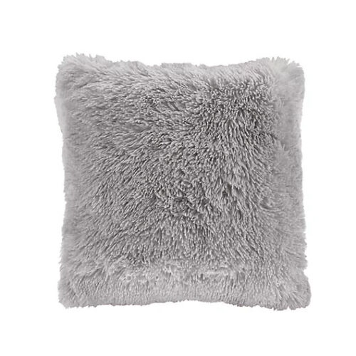 Whim by Martha Stewart Collection Faux-Fur 18 Square Decorative Pillow by Vanessa Jane