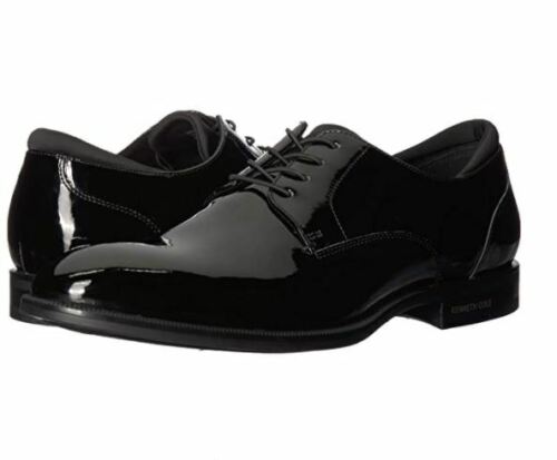 Kenneth Cole Mens Futurepod Plain-Toe Patent Leather Oxfords by Vanessa Jane