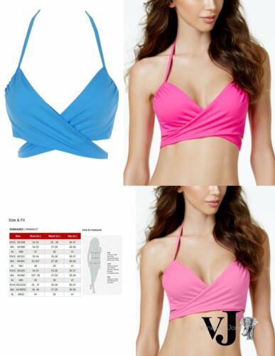 Sundazed Tidal Wave Simone Bra-Sized Underwire Wrap Bikini Top by Vanessa Jane