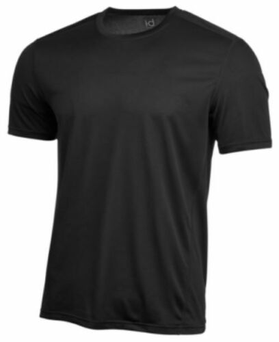 ID Ideology Mens Core Crew Neck Mesh-Back T-Shirt by Vanessa Jane